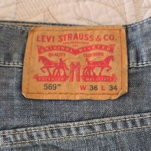 Levi's Blue Relaxed Men Jeans